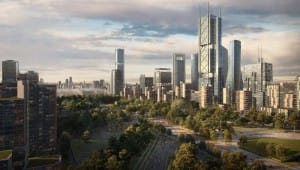 GRAF064. MADRID, 29/07/2019.- Recreación virtual de una de las zonas del proyecto urbanístico Madrid Norte, conocido como Operación Chamartín, que renovará el horizonte de rascacielos de Madrid con la torre más alta de España. El Ayuntamiento ha aprobado este lunes por unanimidad el proyecto después de dos décadas de bloqueo. EFE/Ayuntamiento de Madrid/SOLO USO EDITORIAL