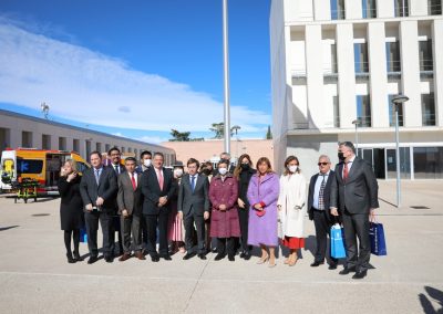 Visita alcaldes iberoamericanos a Cuerpos de Seguridad y Emergencias de Madrid (Madrid, 2021)